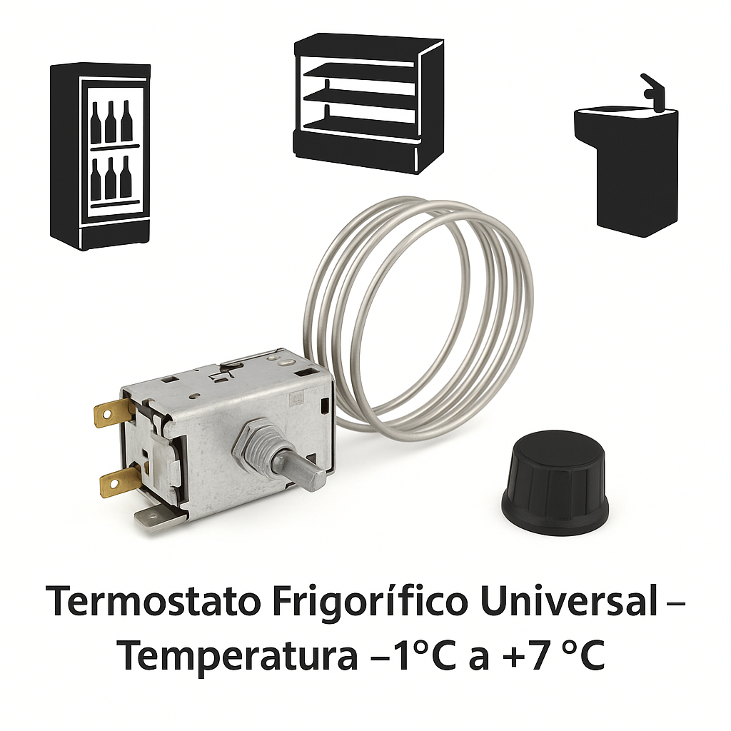 Termostato Frigorífico o Botellero -1º/+7ºC RANCO K50 3048