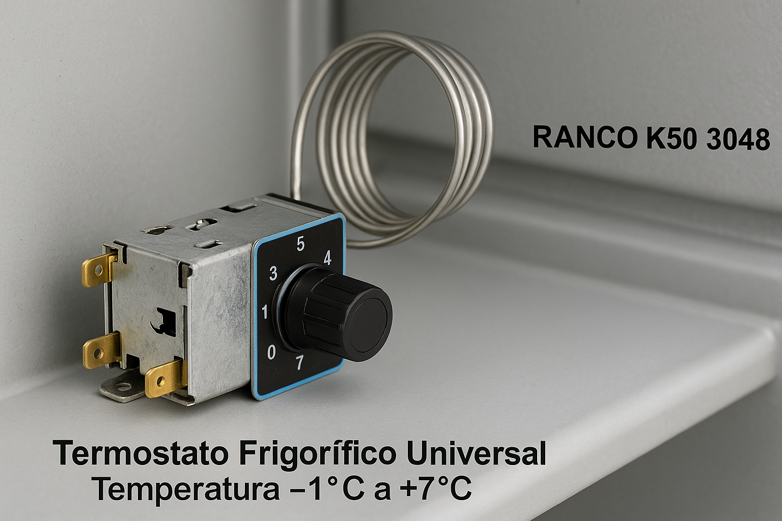 Termostato Frigorífico o Botellero -1º/+7ºC RANCO K50 3048