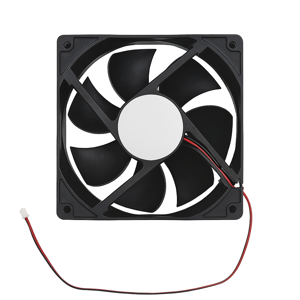 Ventilador axial universal para cassette de chimenea | 120x120x38 mm