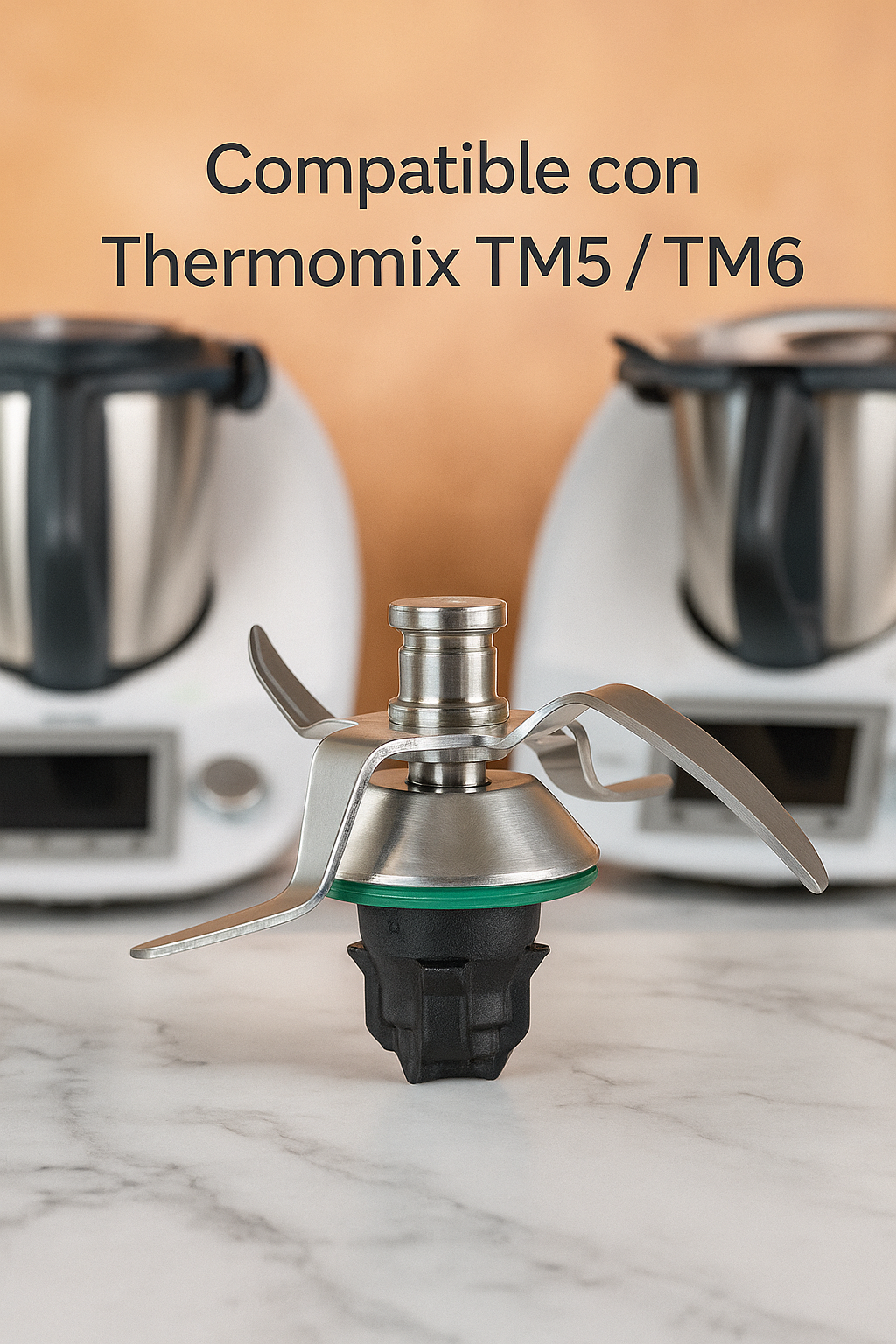 Cuchilla Thermomix TM5 (Adaptable)