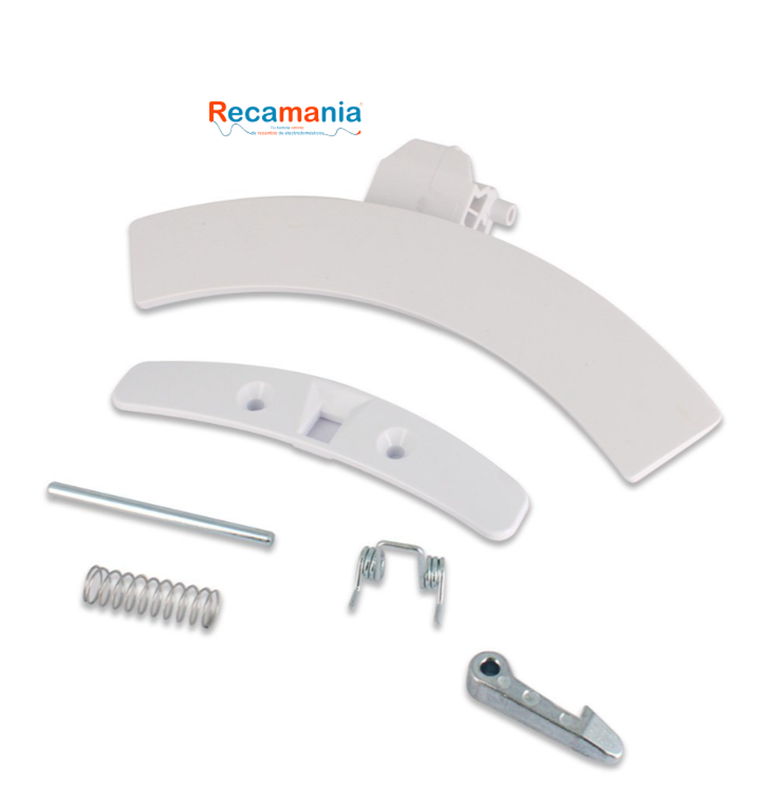 Kit Tirador de Puerta Lavadora Electrolux 4055137402  - Compatible con Ikea, Zanussi y AEG