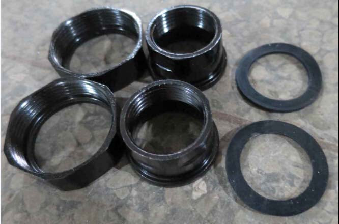 Juego de rácores hierro 1-1/2" x 1" para bomba circuladora