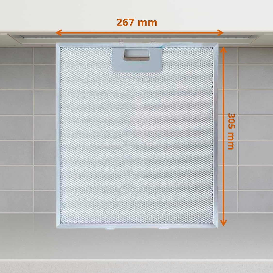 Filtro Campana Extractora Fagor Elica 265x305 mm (3 Unidades)